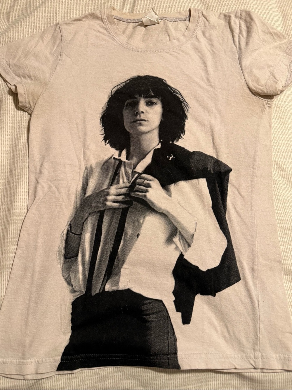 Patti Smith Group band women’s tee shirt vintage EUC 2013 female rock legend